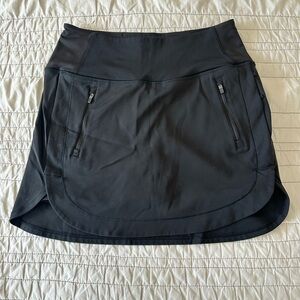 Athleta Black Fairway Golf Skort 16”